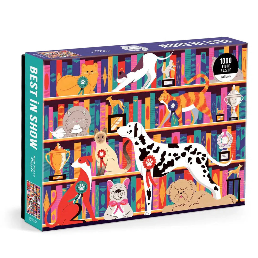 Best in Show 1000 Piece Jigsaw Puzzle Galison (ONLINE ORDER ONLY)