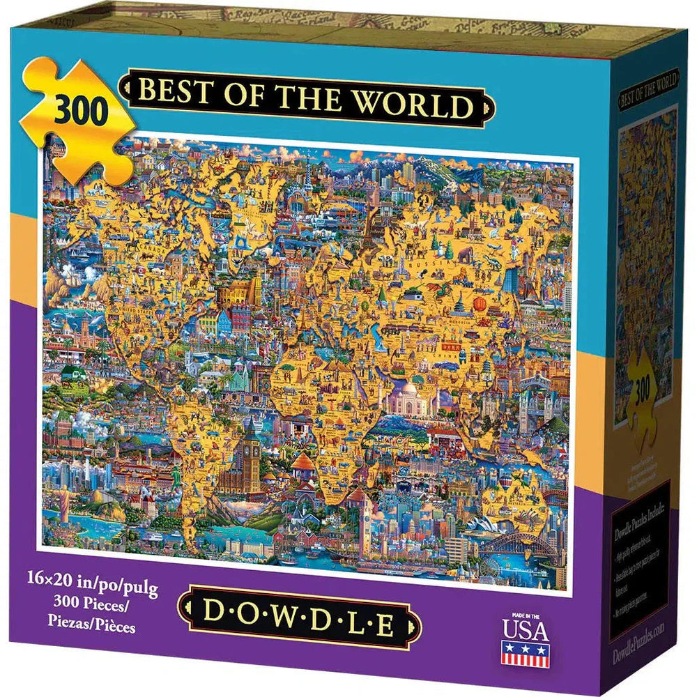 Best of the World 300 Piece Jigsaw Puzzle Dowdle (ONLINE ORDER ONLY)