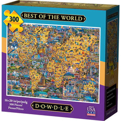 Best of the World 300 Piece Jigsaw Puzzle Dowdle (ONLINE ORDER ONLY)