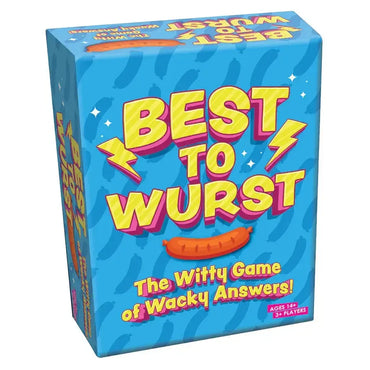 Best to Wurst - The Witty Game of Wacky Answers - Outset (ONLINE ORDER ONLY)