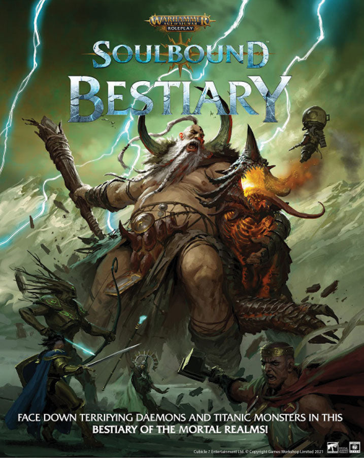Warhammer Age of Sigmar - Soulbound RPG: Bestiary (ONLINE ORDER ONLY)