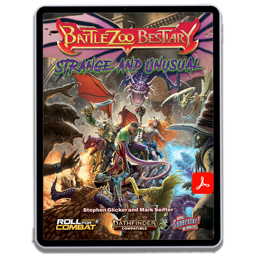 Battlezoo Bestiary: Strange & Unusual PDF (Online Order Only)