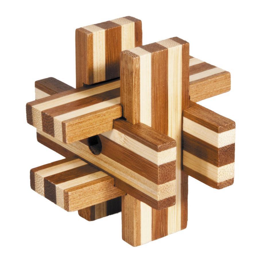 Better Cross 3D Bamboo Puzzle Fridolin (ONLINE ORDER ONLY)