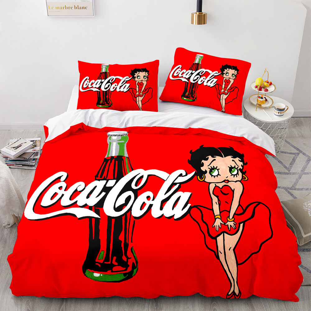 Betty Boop Cosplay Bedding Sets Quilt Covers Without Filler (Online Order Only)