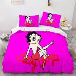 Betty Boop Bedding Set Duvet Cover Bed Sets (Online Order Only)