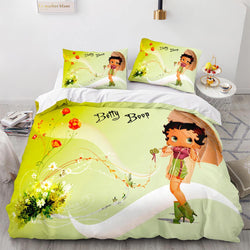 Betty Boop Bedding Set Duvet Cover Bed Sets (Online Order Only)