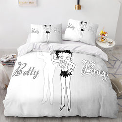 Betty Boop Cosplay Bedding Sets Quilt Covers Without Filler (Online Order Only)