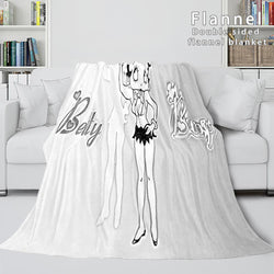Betty Boop Flannel Fleece Blanket (Online Order Only)