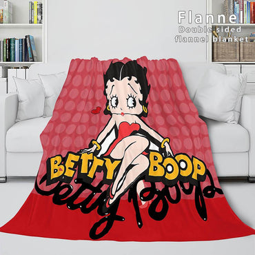 Betty Boop Flannel Fleece Blanket (Online Order Only)