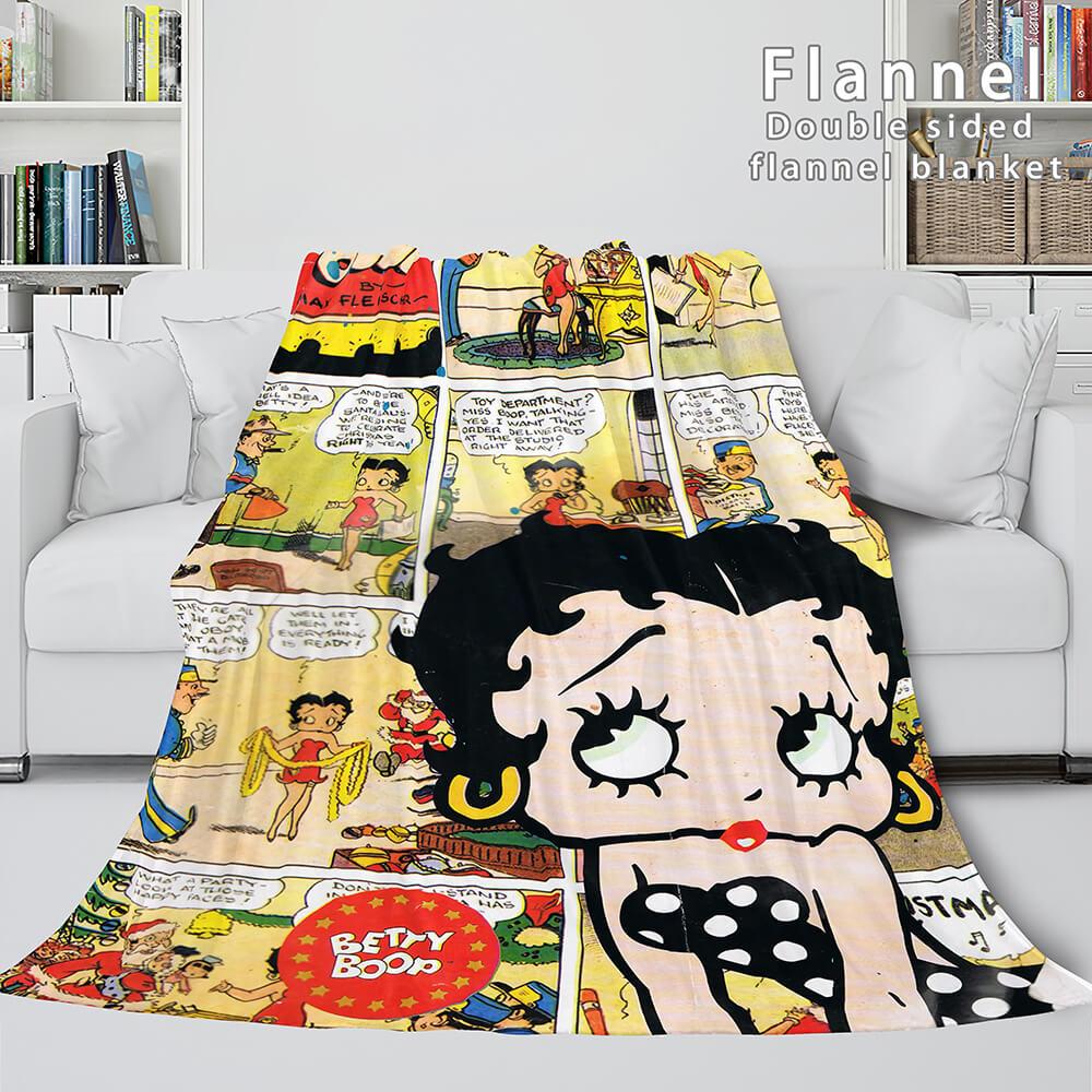 Betty Boop Flannel Fleece Blanket (Online Order Only)