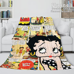 Betty Boop Flannel Fleece Blanket (Online Order Only)