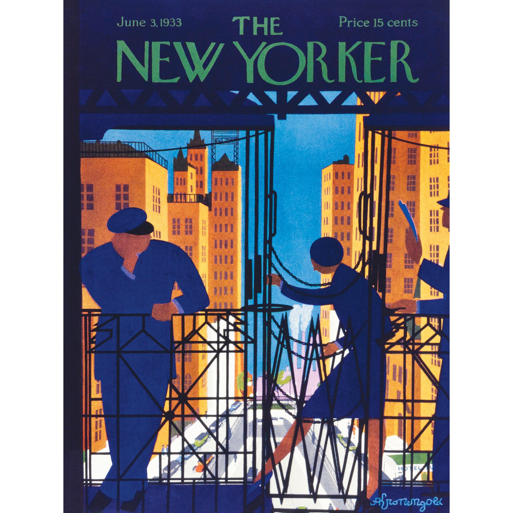 Between Cars The New Yorker 500 Piece Jigsaw Puzzle NYPC