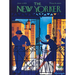 Between Cars The New Yorker 500 Piece Jigsaw Puzzle NYPC