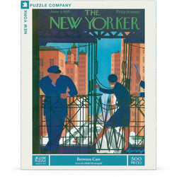 Between Cars The New Yorker 500 Piece Jigsaw Puzzle NYPC