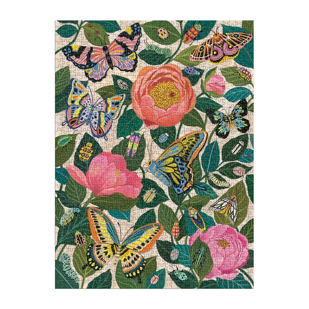 Between the Blooms 1000 Piece Jigsaw Puzzle Galison