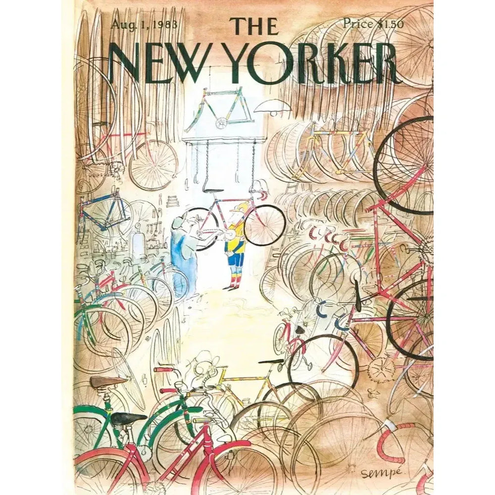 Bicycle Shop 1000 Piece Jigsaw Puzzle NYPC