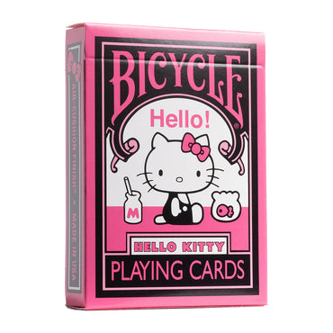 Bicycle Hello Kitty Black & Pink Playing Cards (ONLINE ORDER ONLY)