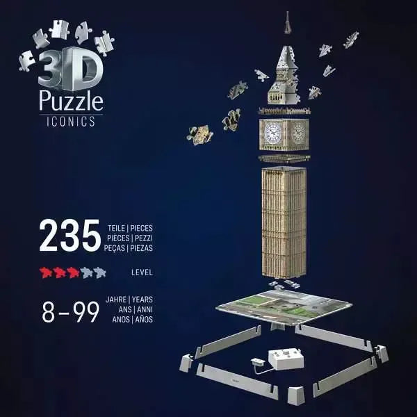 Big Ben 235 Piece 3D Jigsaw Puzzle Ravensburger