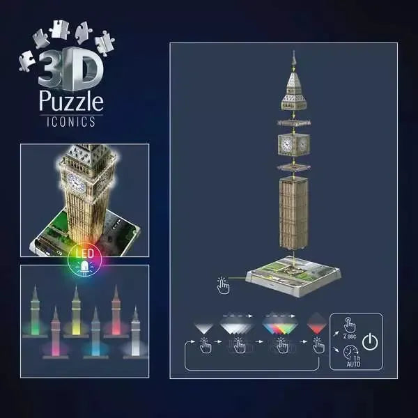 Big Ben 235 Piece 3D Jigsaw Puzzle Ravensburger