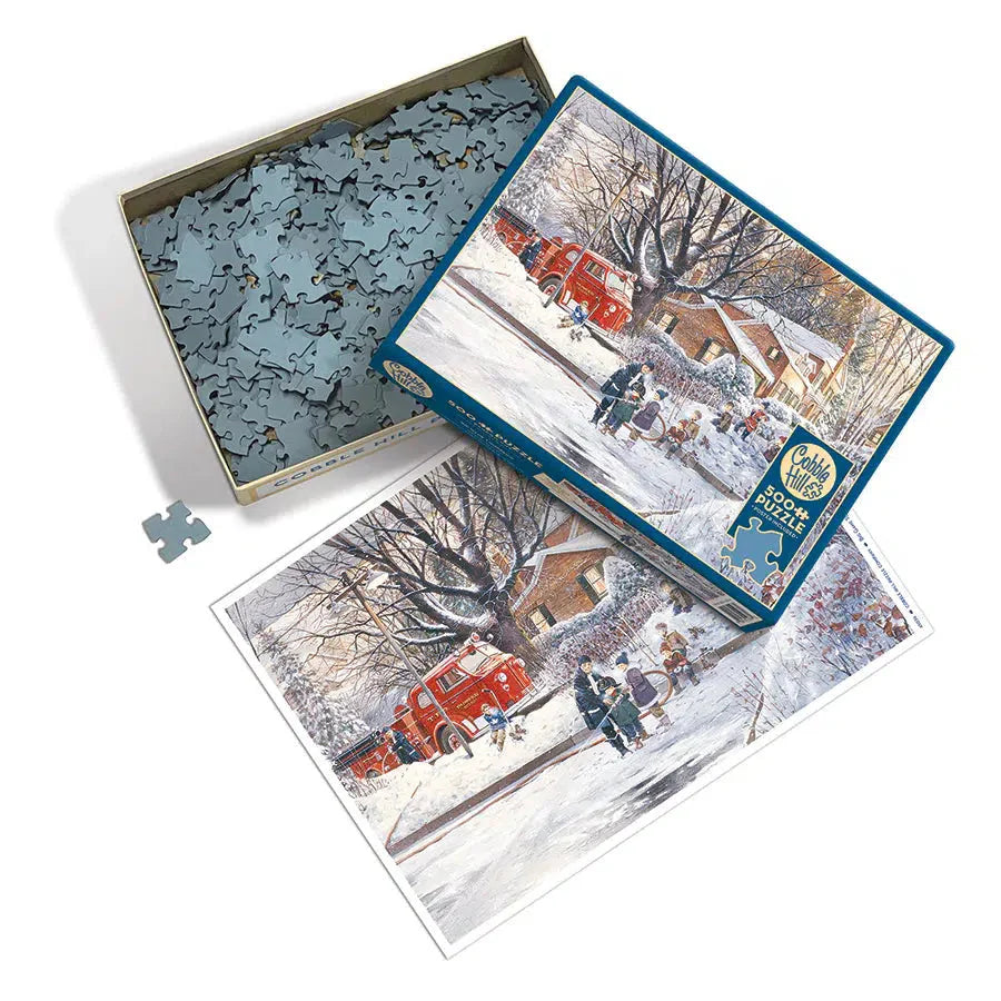 Big Game Tomorrow 500 Piece Jigsaw Puzzle Cobble Hill (ONLINE ORDER ONLY)