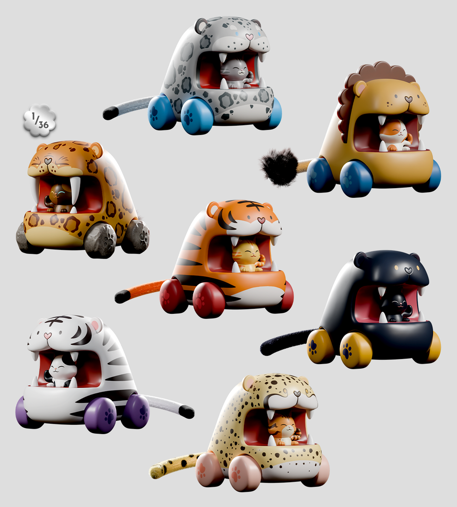 Kaleidos Creative: Big Top Chomps Blind Box (ONLINE ORDER ONLY)