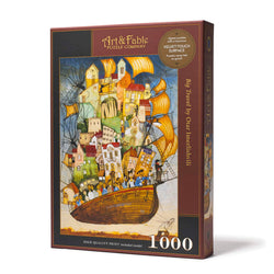 Big Travel 1000 Piece Premium Jigsaw Puzzle Art & Fable (ONLINE ORDER ONLY)
