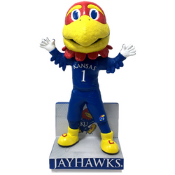Big Jay Kansas Jayhawks Mascot Bobbleheads (ONLINE ORDER ONLY)