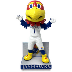 Big Jay Kansas Jayhawks Mascot Bobbleheads (ONLINE ORDER ONLY)
