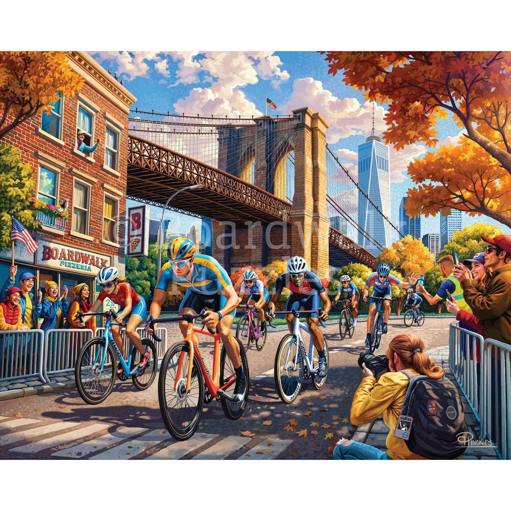 Bike Race 1000 Piece Jigsaw Puzzle Boardwalk (ONLINE ORDER ONLY)