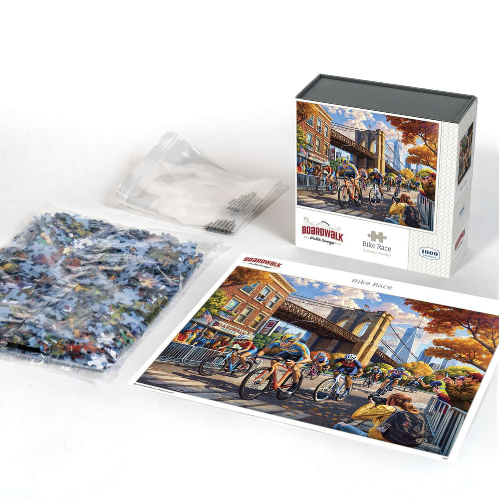 Bike Race 1000 Piece Jigsaw Puzzle Boardwalk (ONLINE ORDER ONLY)
