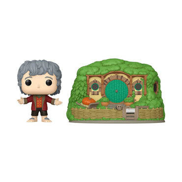 Lord of the Rings Bilbo Baggins with Bag-End Funko Pop! Town Set (Online Order Only)