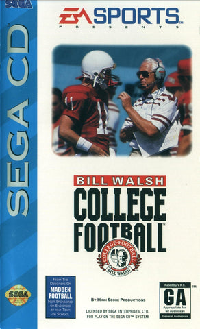 Bill Walsh College Football (Sega CD) (ONLINE ORDER ONLY)