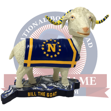 Bill the Goat Navy Midshipmen Live Goat Bobblehead (ONLINE ORDER ONLY)