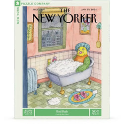 Bird Bath 500 Piece Jigsaw Puzzle NYPC
