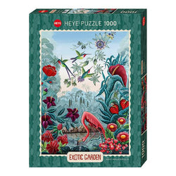 Bird Paradise Exotic Garden 1000 Piece Jigsaw Puzzle Heye