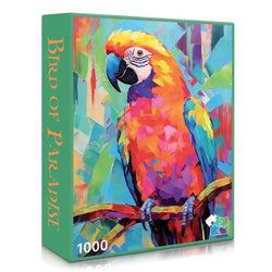 Bird of Paradise 1000 Piece Jigsaw Puzzle Final Piece