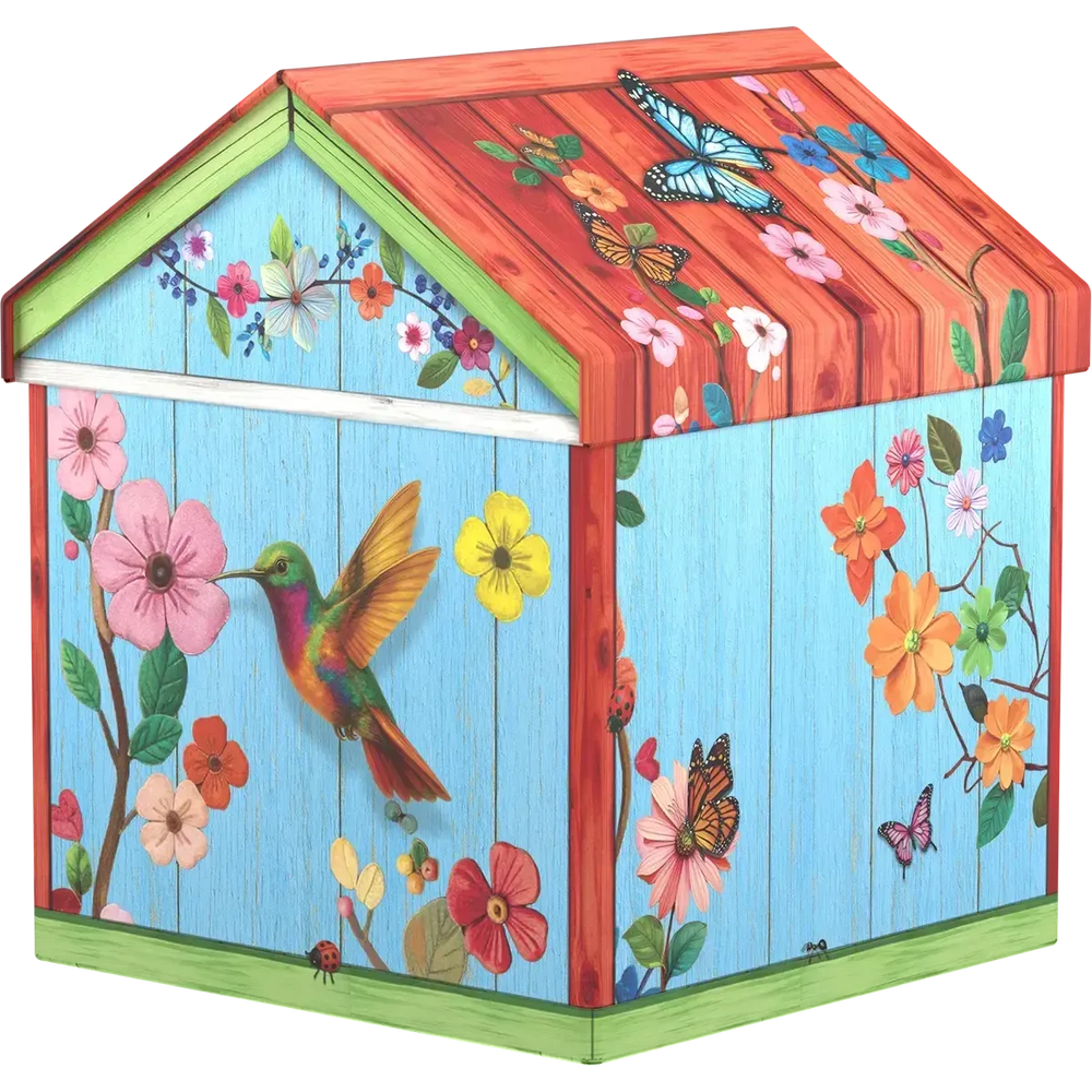 Birdhouse 550 Piece Jigsaw Puzzle in Tin Eurographics