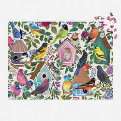 Birdhouse Lane 1000 Piece Jigsaw Puzzle Galison (ONLINE ORDER ONLY)