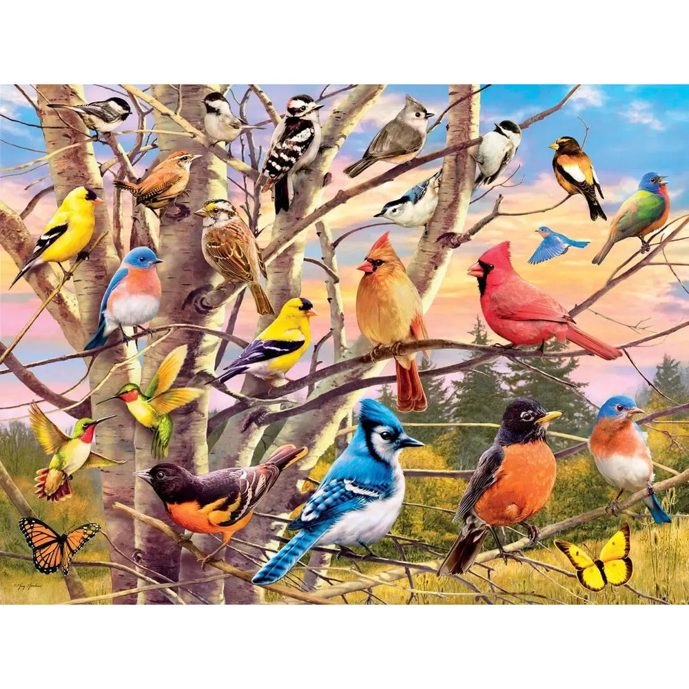 Birds & Tree 500 Piece Soft Touch Jigsaw Puzzle Crown Point