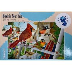 Birds in the Yard 13 Piece Tray Jigsaw Puzzle Quokka (ONLINE ORDER ONLY)