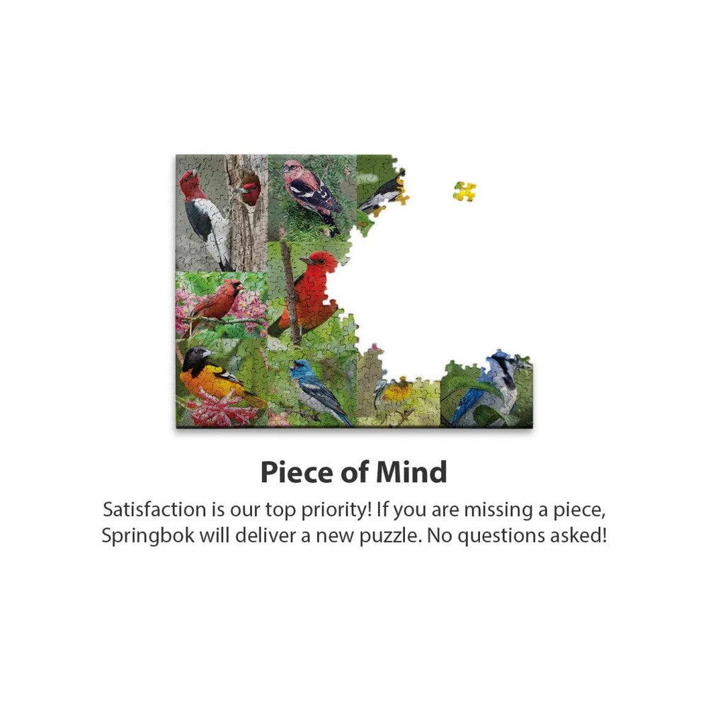 Birds of a Feather 500 Piece Jigsaw Puzzle Springbok (ONLINE ORDER ONLY)