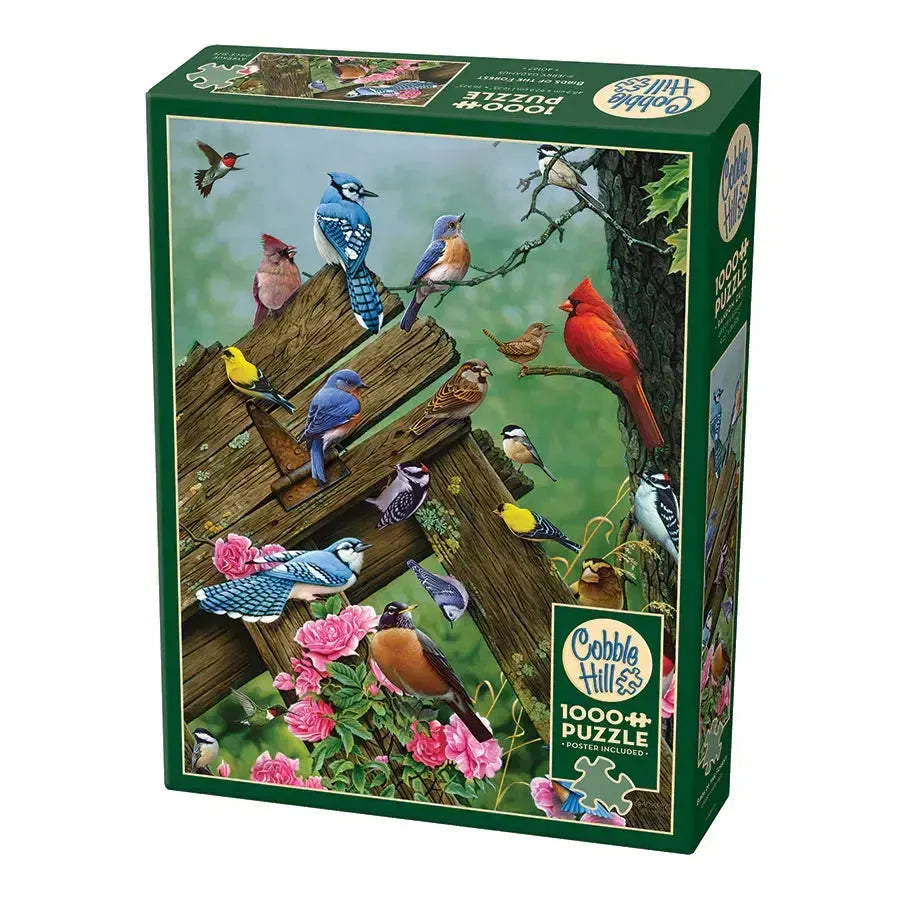 Birds of the Forest 1000 Piece Jigsaw Puzzle Cobble Hill (ONLINE ORDER ONLY)