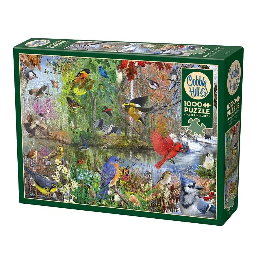 Birds of the Season 1000 Piece Jigsaw Puzzle Cobble Hill (ONLINE ORDER ONLY)