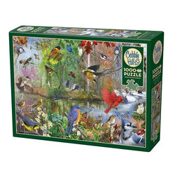 Birds of the Season 1000 Piece Jigsaw Puzzle Cobble Hill (ONLINE ORDER ONLY)