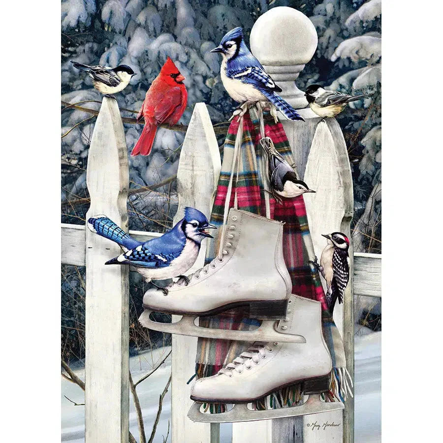 Birds with Skates 500 Piece Jigsaw Puzzle Cobble Hill (ONLINE ORDER ONLY)