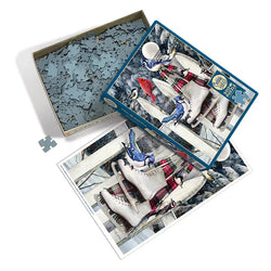 Birds with Skates 500 Piece Jigsaw Puzzle Cobble Hill (ONLINE ORDER ONLY)