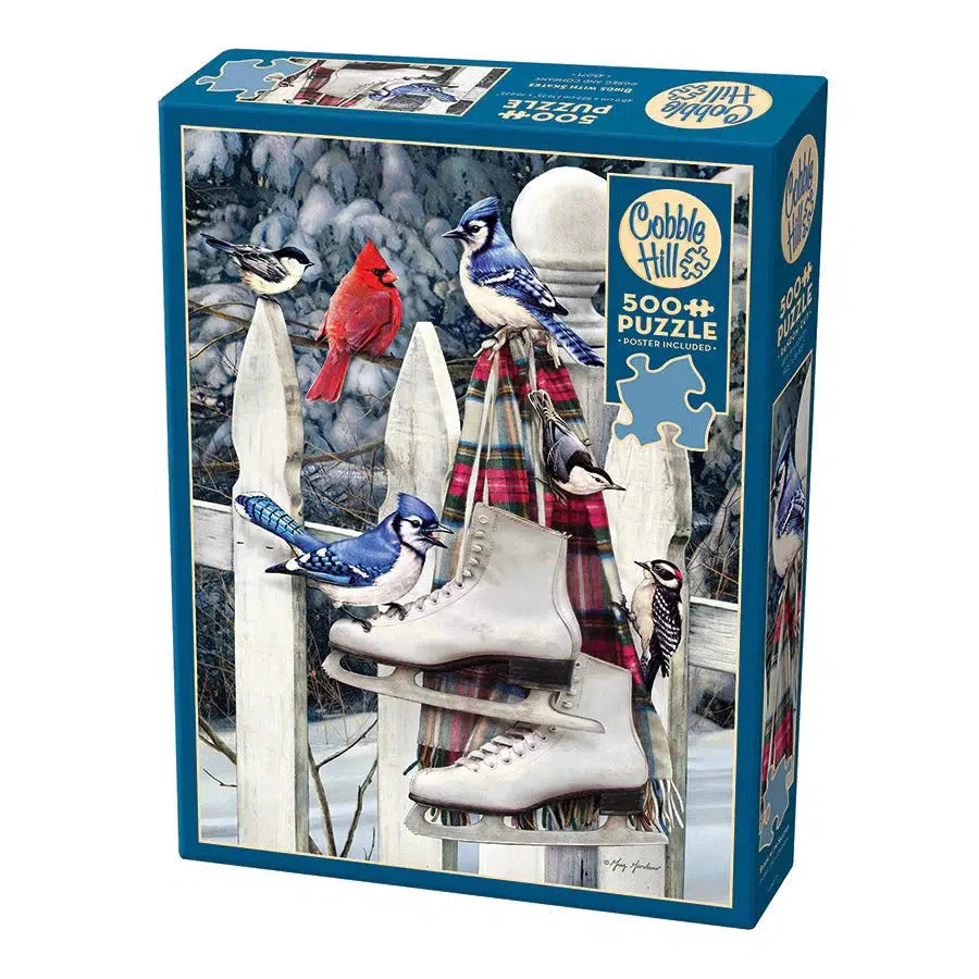 Birds with Skates 500 Piece Jigsaw Puzzle Cobble Hill (ONLINE ORDER ONLY)