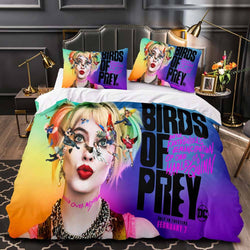 Birds of Prey Harley Quinn Bedding Set Quilt Duvet Cover Bedding Sets (Online Order Only)