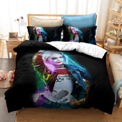 Birds of Prey Harley Quinn Cosplay Bedding Quilt Cover Without Filler (Online Order Only)