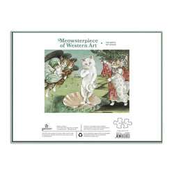 Birth of Venus Meowsterpiece of Western Art 1000 Piece Jigsaw Puzzle Galison (ONLINE ORDER ONLY)
